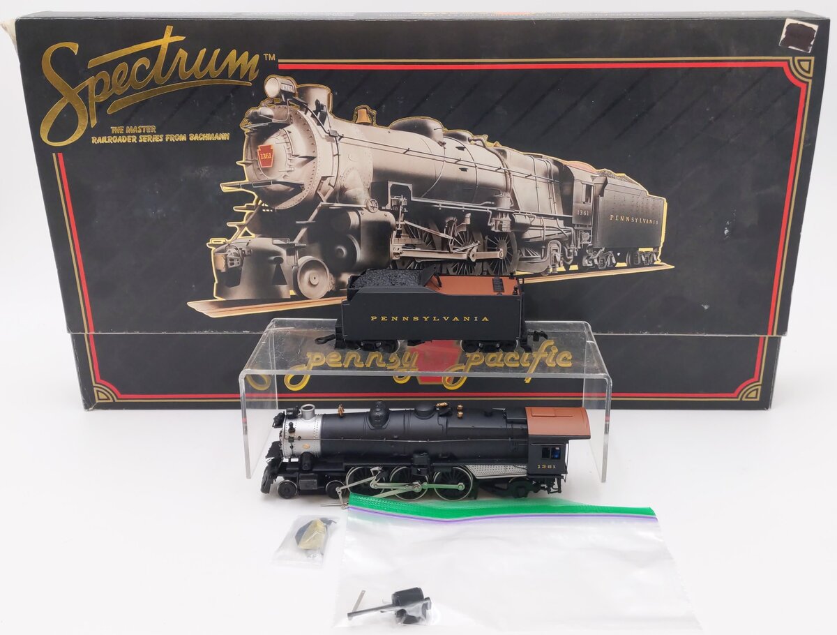 Bachmann 41-0840-14 HO Pennsylvania Pacific 4-6-2 Steam Loco & Tender #1361 EX/Box
