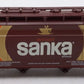 Tyco 358D HO Scale Sanka 55' Center Flow Hopper Car #324561 EX/Box