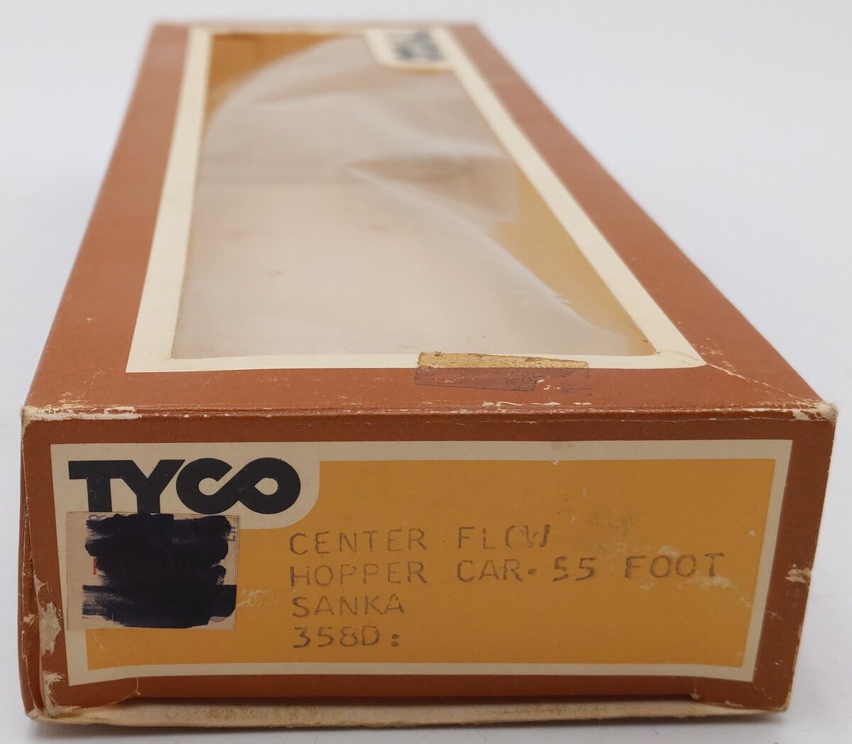 Tyco 358D HO Scale Sanka 55' Center Flow Hopper Car #324561 EX/Box