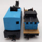 Tyco 865 HO Scale Operating Crane Car w/ Boom Tender Set (Set of 2) EX/Box