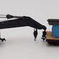 Tyco 865 HO Scale Operating Crane Car w/ Boom Tender Set (Set of 2) EX/Box