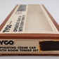 Tyco 865 HO Scale Operating Crane Car w/ Boom Tender Set (Set of 2) EX/Box