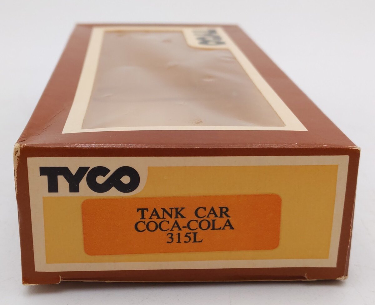 Tyco 315L HO Scale Coca-Cola Single Dome Tank Car EX/Box
