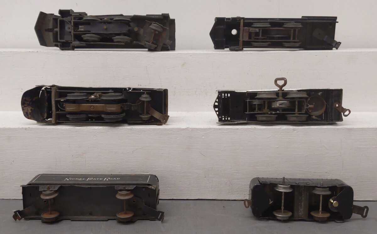 Marx & Hafner Vintage O Steam Locomotives & Tenders [6]