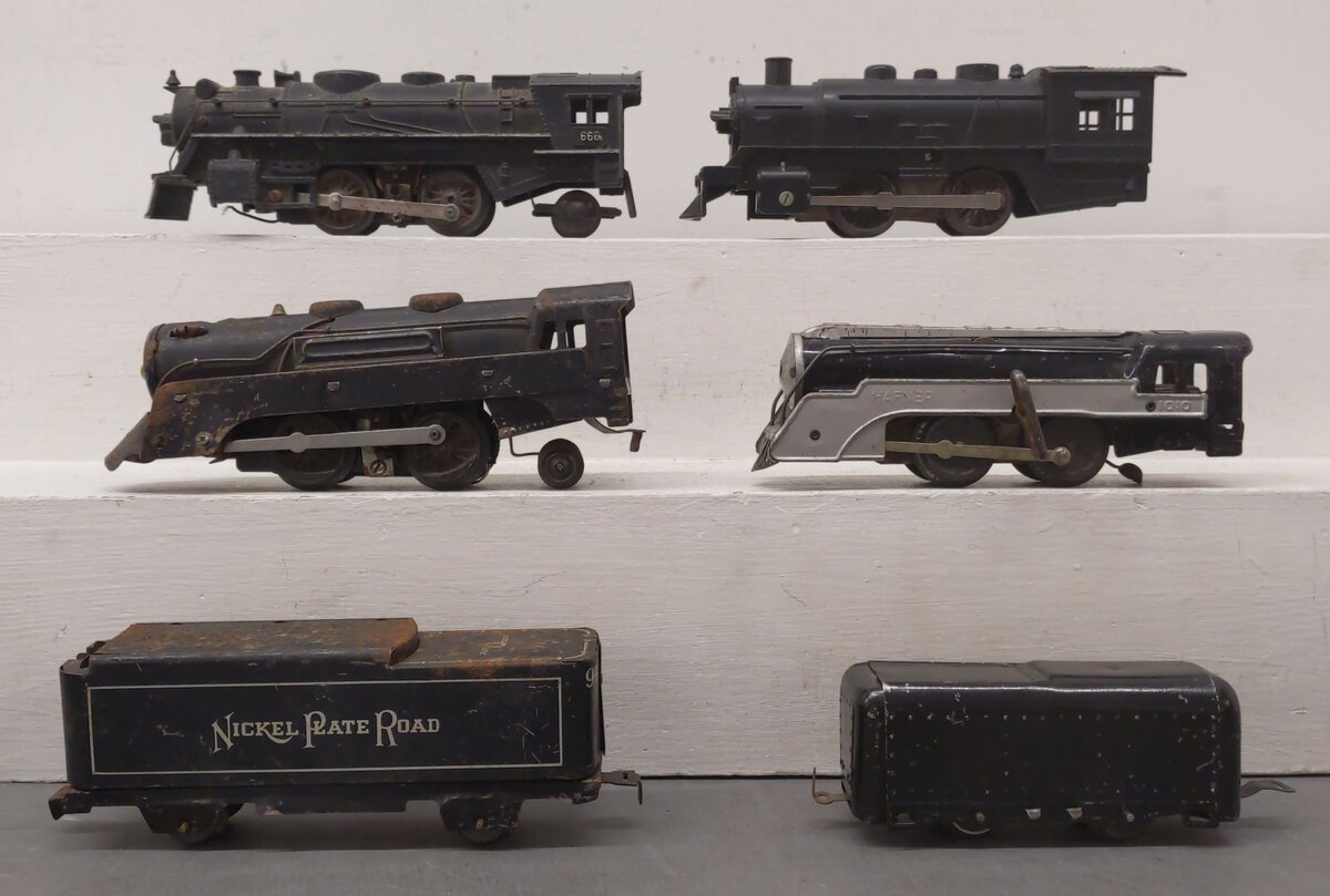 Marx & Hafner Vintage O Steam Locomotives & Tenders [6]
