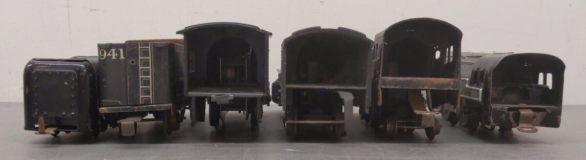 Marx & Hafner Vintage O Steam Locomotives & Tenders [6]