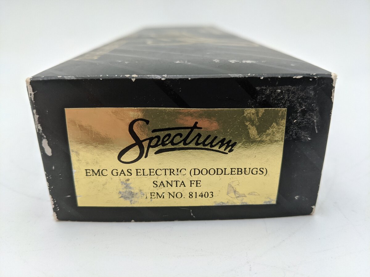 Bachmann Spectrum 81403 HO Scale Santa Fe EMC Gas Electric Doodlebug EX/Box