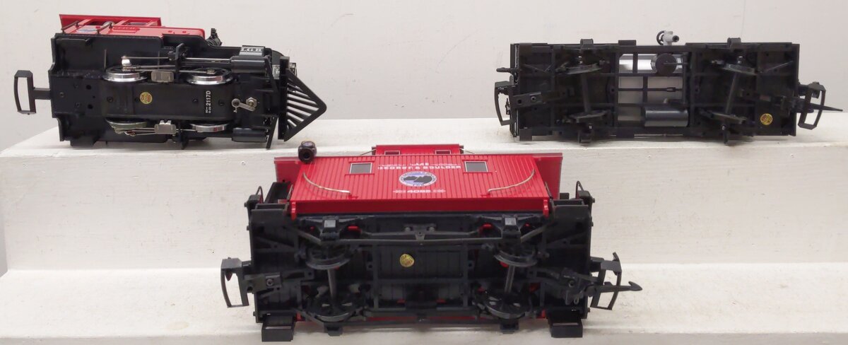 LGB 25401 G Scale Lake George & Boulder Steam Train Set EX/Box