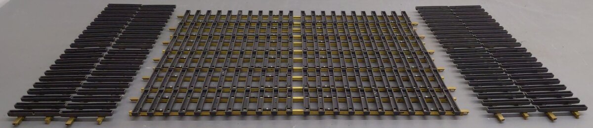 Aristo-Craft 11060 Euro Brass 24" Straight Track Sections [10] VG