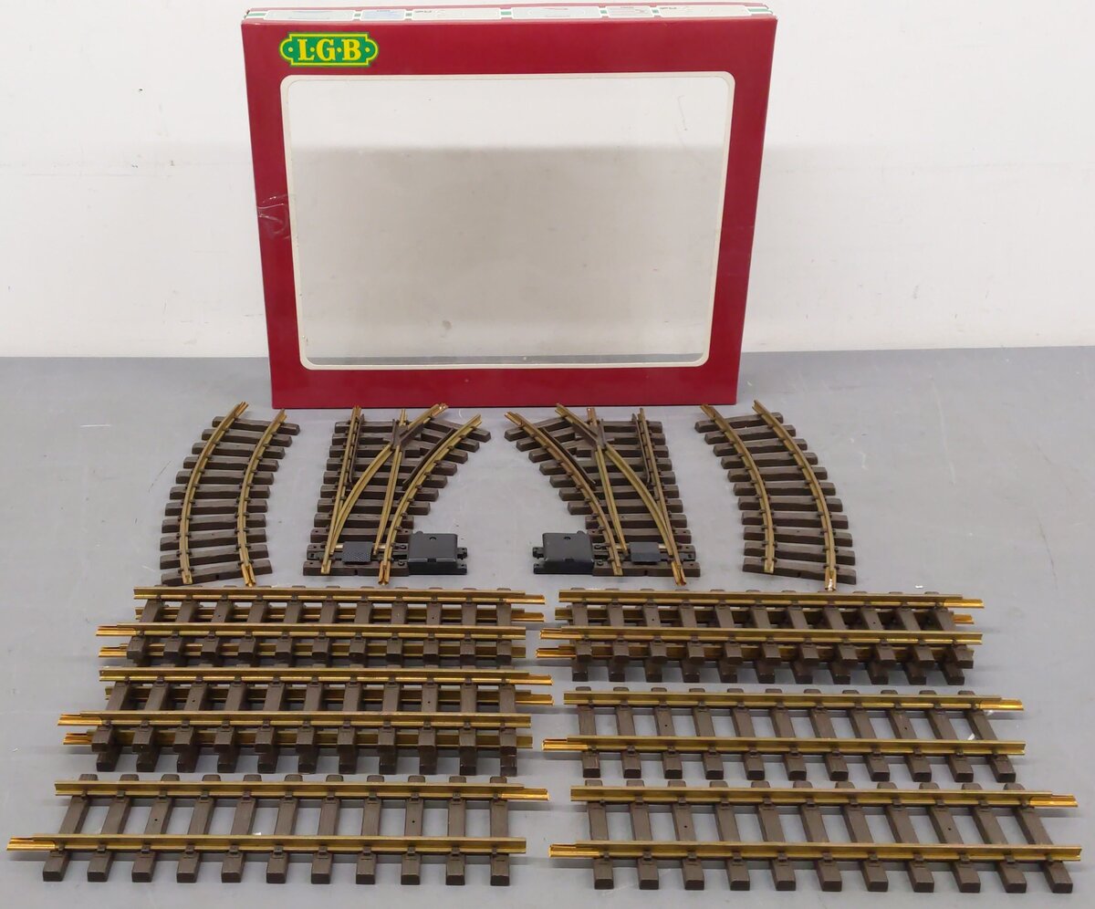 LGB 20902 G Scale Large Track Set VG/Box