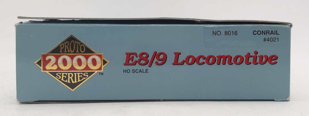 Proto 2000 8016 HO Conrail E8/9 Diesel Locomotive #4021 EX/Box