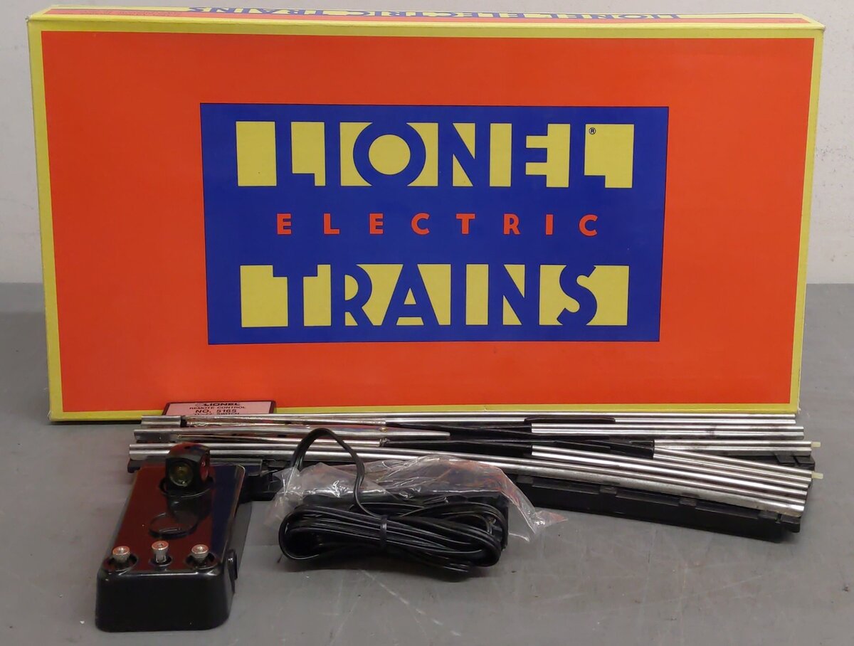 Lionel 6-5165 O72 Right Hand Remote Switch Turnout EX/Box