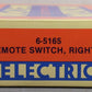 Lionel 6-5165 O72 Right Hand Remote Switch Turnout EX/Box