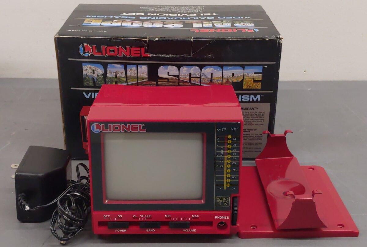 Lionel 6-33002 O Railscope Lionel Lines TV EX/Box