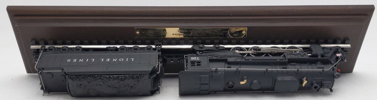 Hallmark 726 Lionel Berkshire Steam Locomotive and Tender with Display Case LN/Box