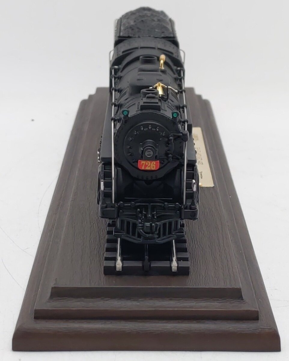 Hallmark 726 Lionel Berkshire Steam Locomotive and Tender with Display Case LN/Box