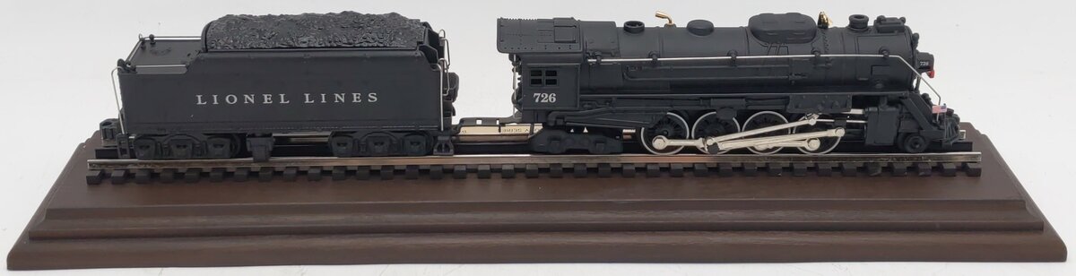 Hallmark 726 Lionel Berkshire Steam Locomotive and Tender with Display Case LN/Box