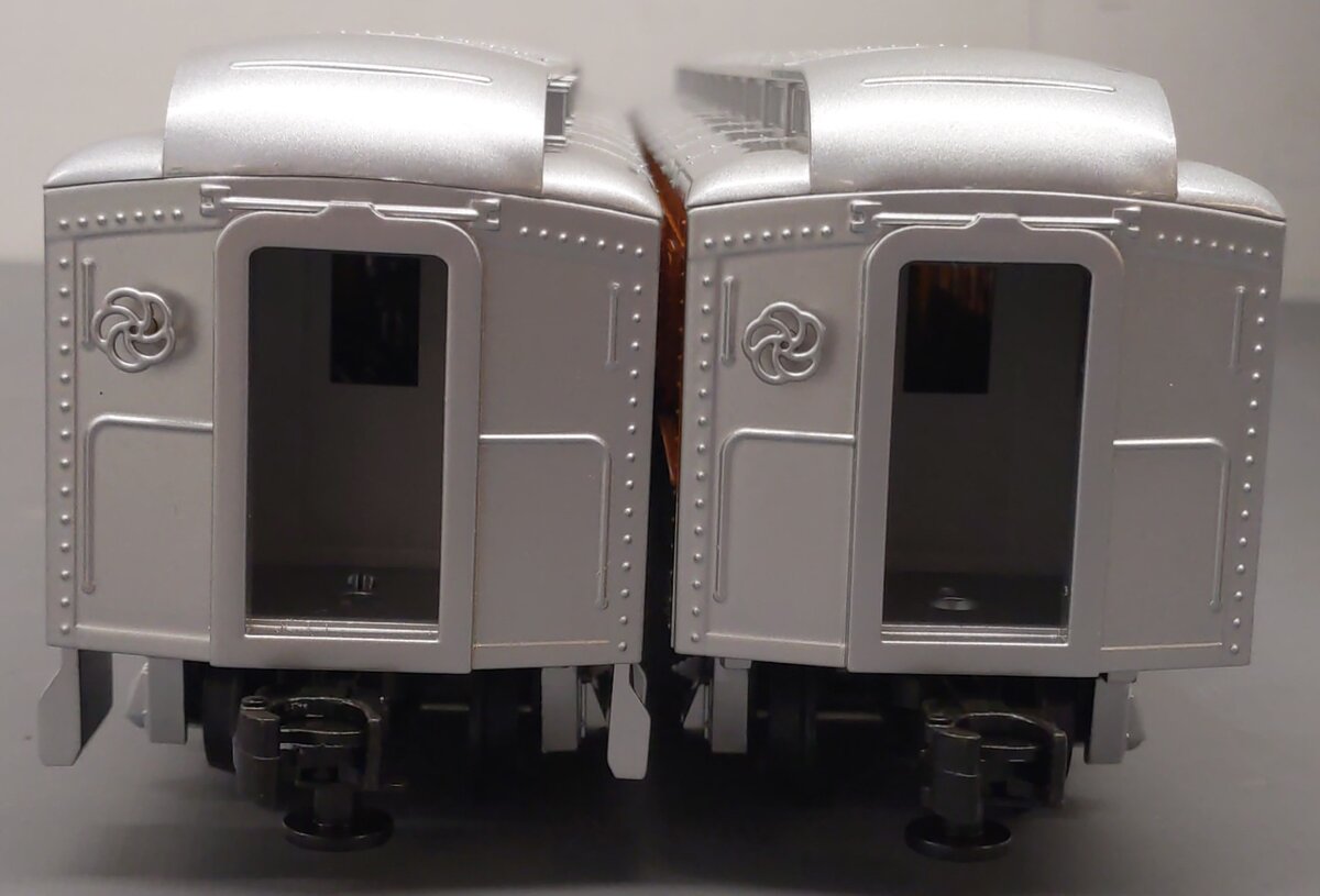 MTH 20-4103 O Rio Grande 70' Madison Combine/Diner Passenger Car Set (Set of 2) EX/Box