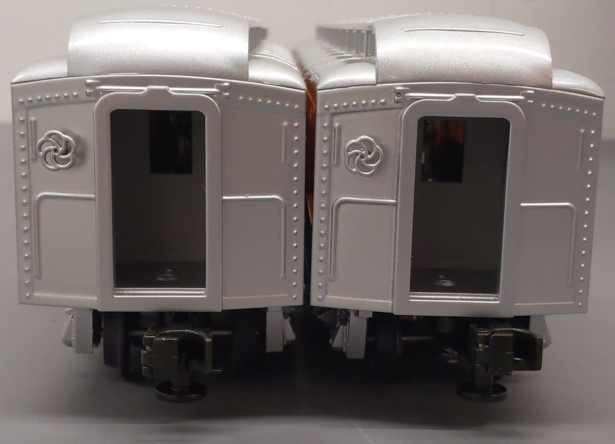 MTH 20-4103 O Rio Grande 70' Madison Combine/Diner Passenger Car Set (Set of 2) EX/Box