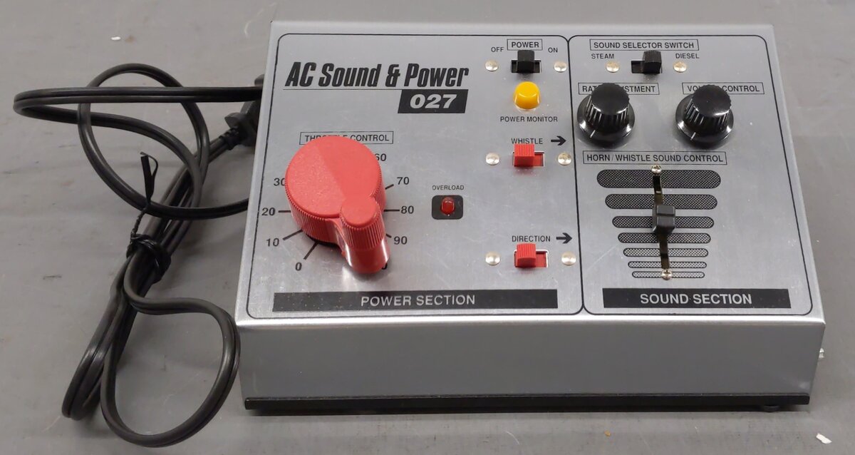 MRC AH106 O AC Sound & Power 027 Train Power Supply / Transformer EX/Box