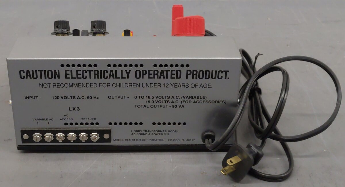 MRC AH106 O AC Sound & Power 027 Train Power Supply / Transformer EX/Box
