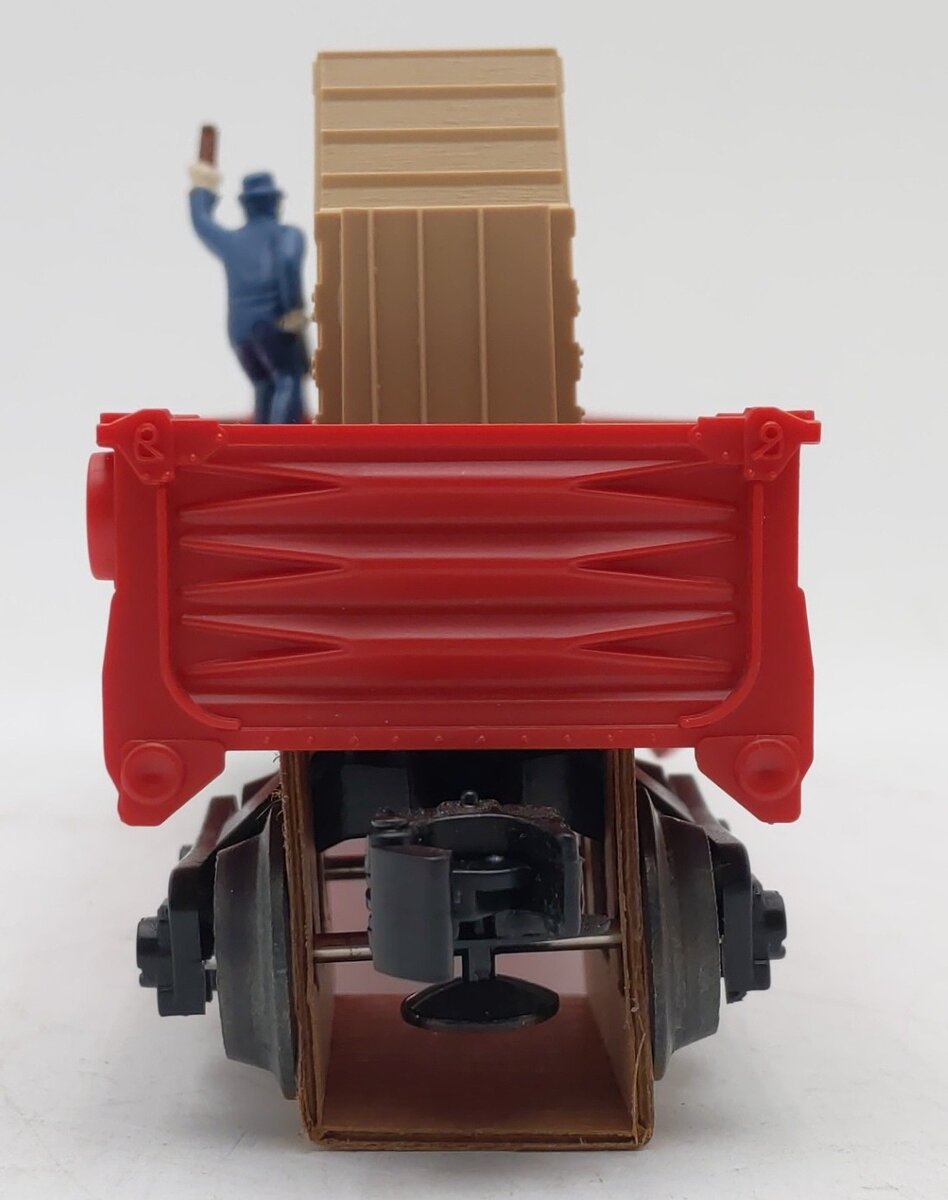 Lionel 6-16674 O Gauge Pinkerton Animated Gondola NIB