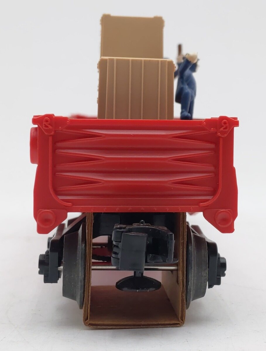 Lionel 6-16674 O Gauge Pinkerton Animated Gondola NIB