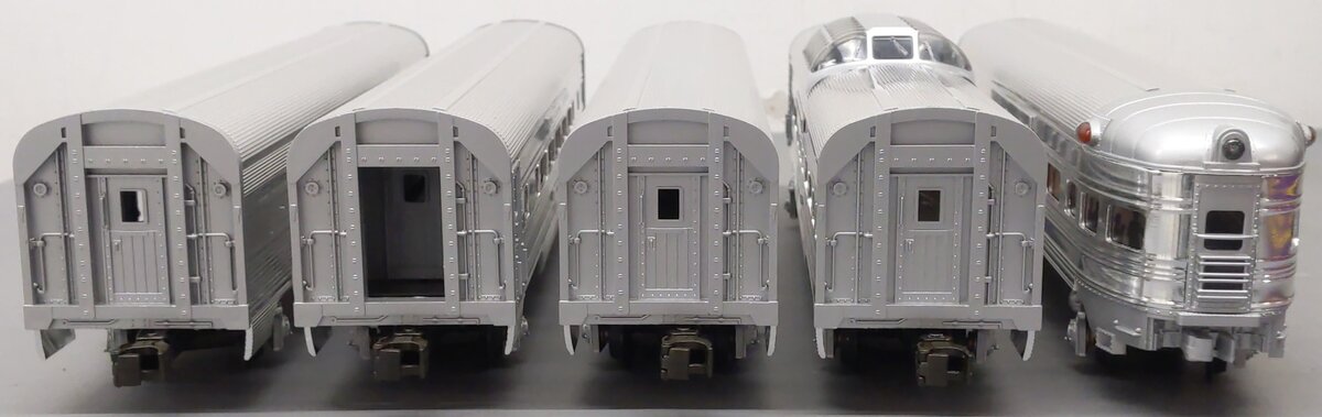 MTH 20-6004 O California Zephyr 60' Aluminum Passenger Car Set (Set of 5) EX/Box