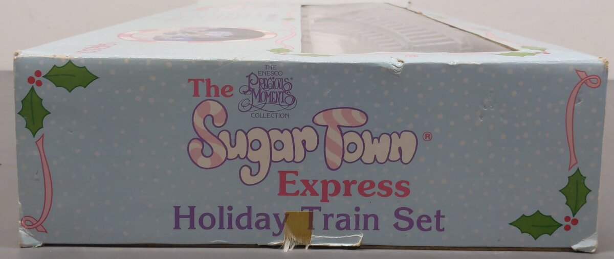 Enesco 152595 Sugar Town Holiday Express G Gauge Steam Train Set EX/Box
