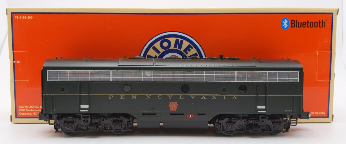 Lionel 6-85209 O Gauge Pennsylvania Legacy F7 B-Unit Diesel Locomotive #9656B LN/Box