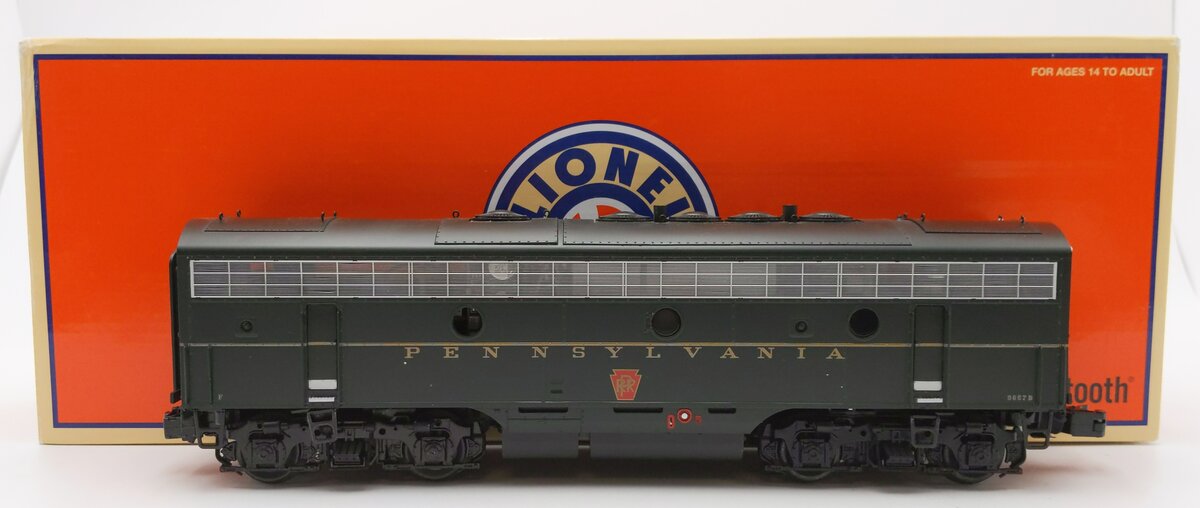 Lionel 6-85210 O Gauge Pennsylvania Legacy F3 B-Unit Diesel Locomotive #9657B EX/Box