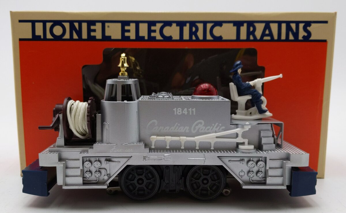 Lionel 6-18411 O Gauge Canadian Pacific Fire Fighter Car #18411 LN/Box