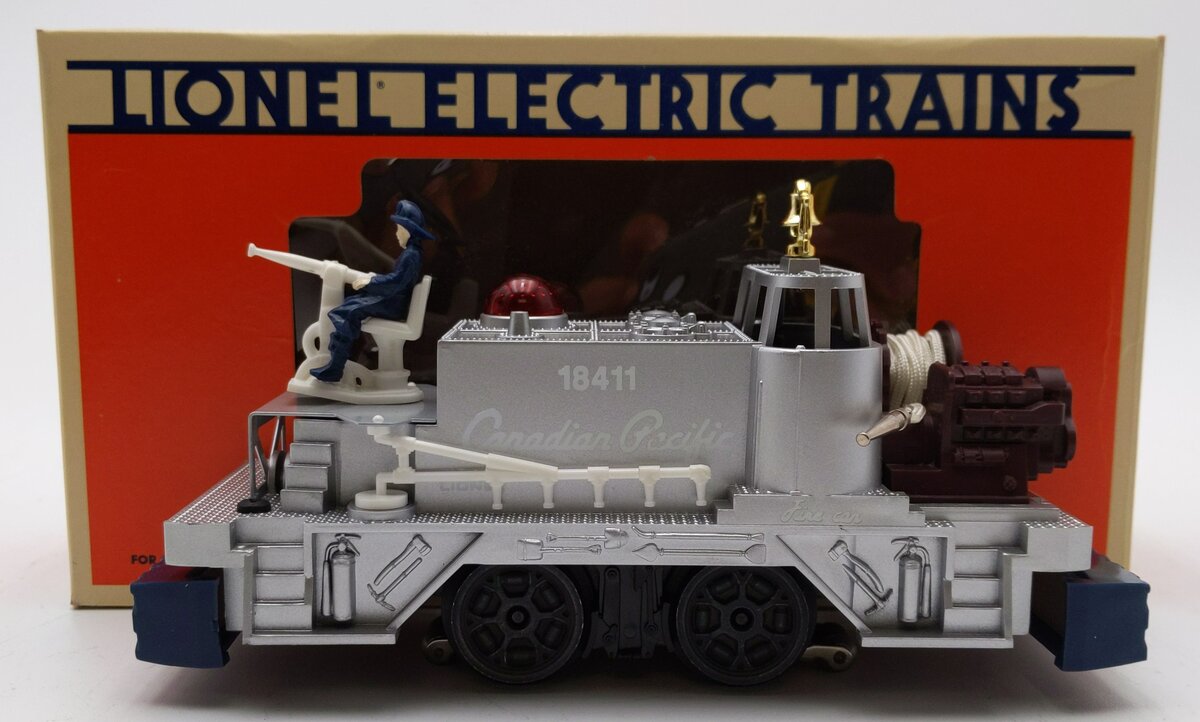 Lionel 6-18411 O Gauge Canadian Pacific Fire Fighter Car #18411 LN/Box