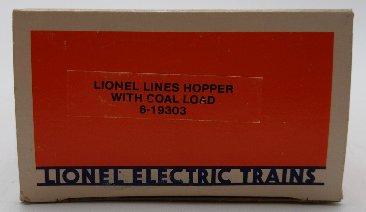 Lionel 6-19303 O Gauge Lionel Lines Quad Hopper with Coal Load #19303 EX/Box