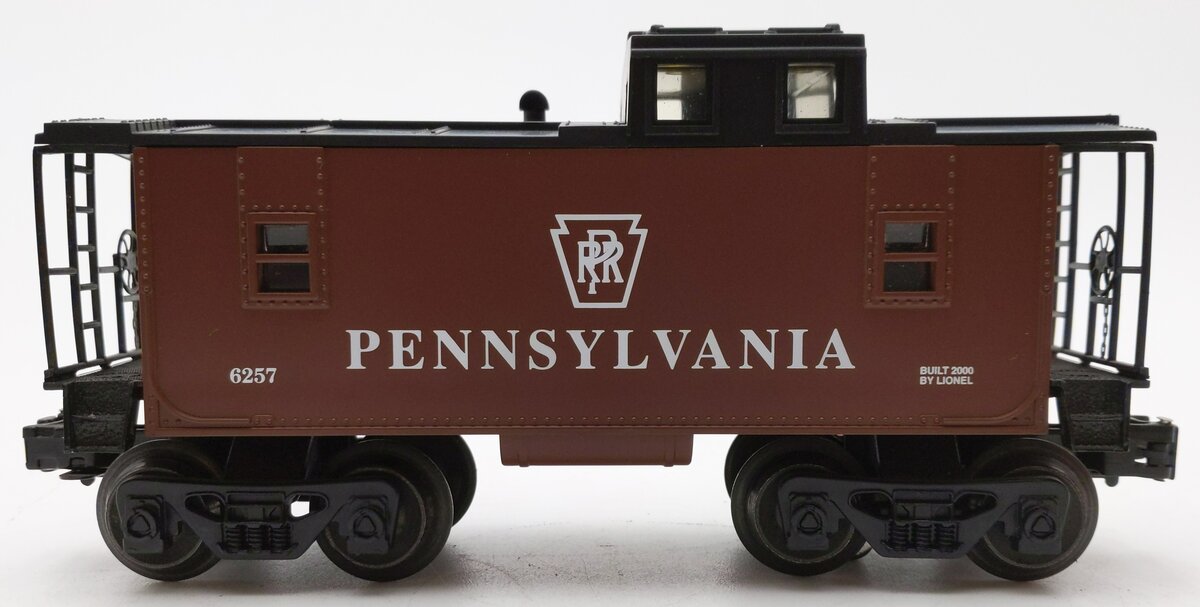 Lionel 6-26528 O Gauge Pennsylvania Square Window Caboose #6257 EX/Box