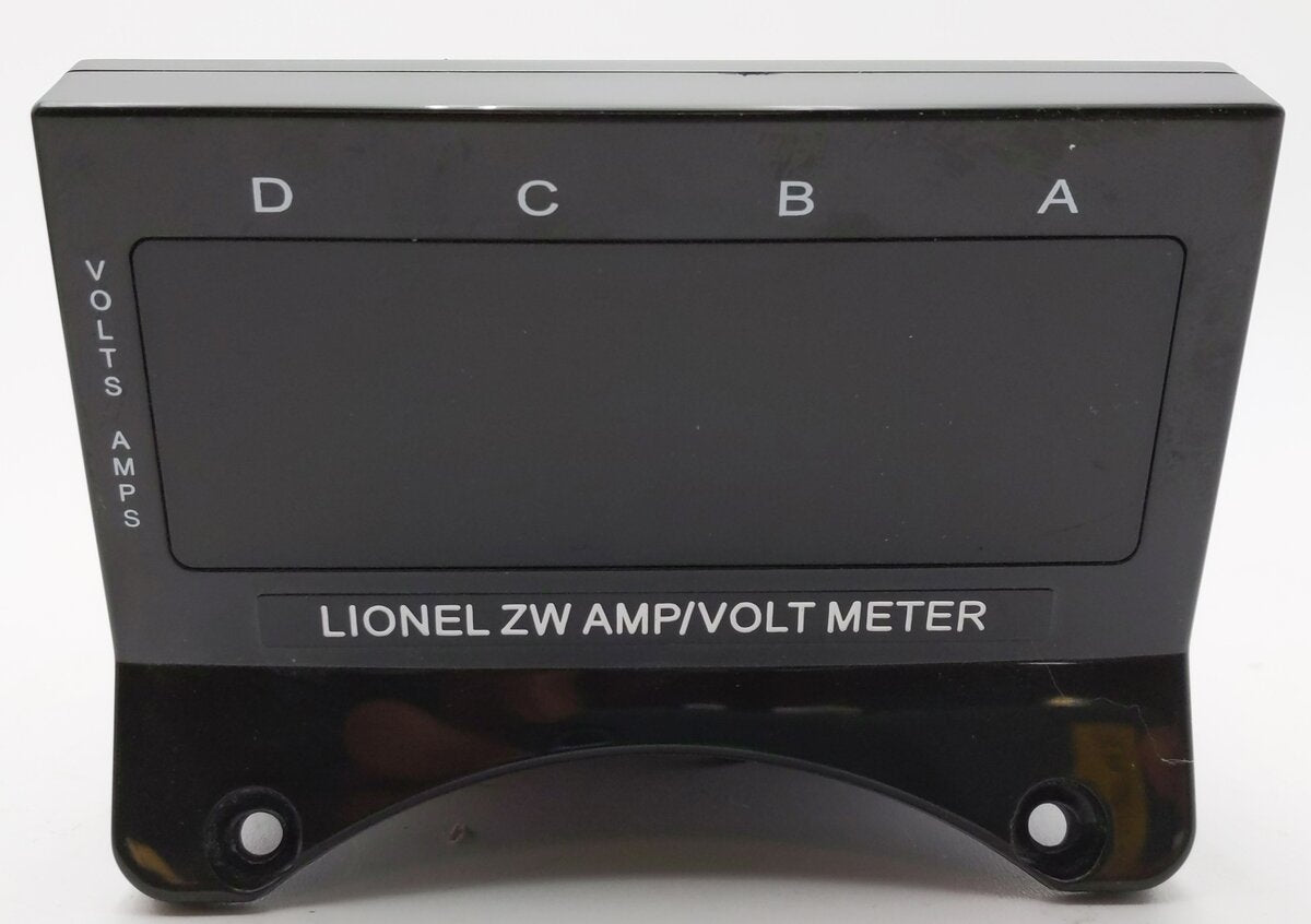 Lionel 6-14077 ZW Amp/Volt Meter (for older ZWs) EX/Box