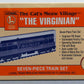 Lionel Cat''s Meow Village "The Virginian" 7 Piece Wooden Block Set LN/Box