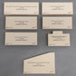 Lionel Cat''s Meow Village "The Virginian" 7 Piece Wooden Block Set LN/Box