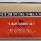 Lionel 6-9383 Cat's Meow Village "Steam Turbine" 6 Piece Wooden Block Set LN/Box