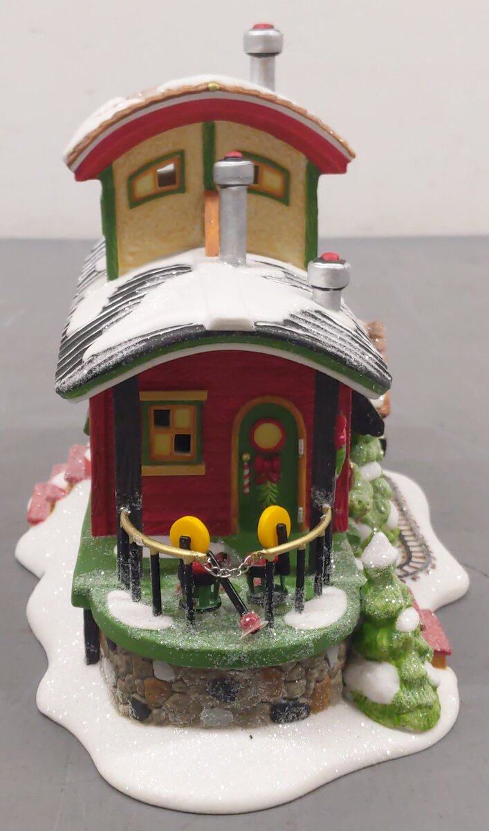 Department 56 56896 North Pole Series Tinker's Caboose Cafe EX/Box