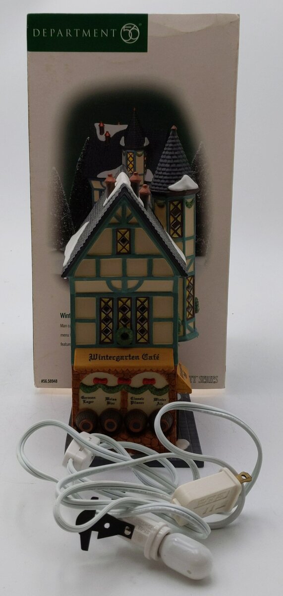 Dept 56 56.58948 Christmas in the City "Wintergarten Café" LN/Box