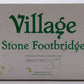 Dept 56 52646 Village Stone Footbridge LN/Box