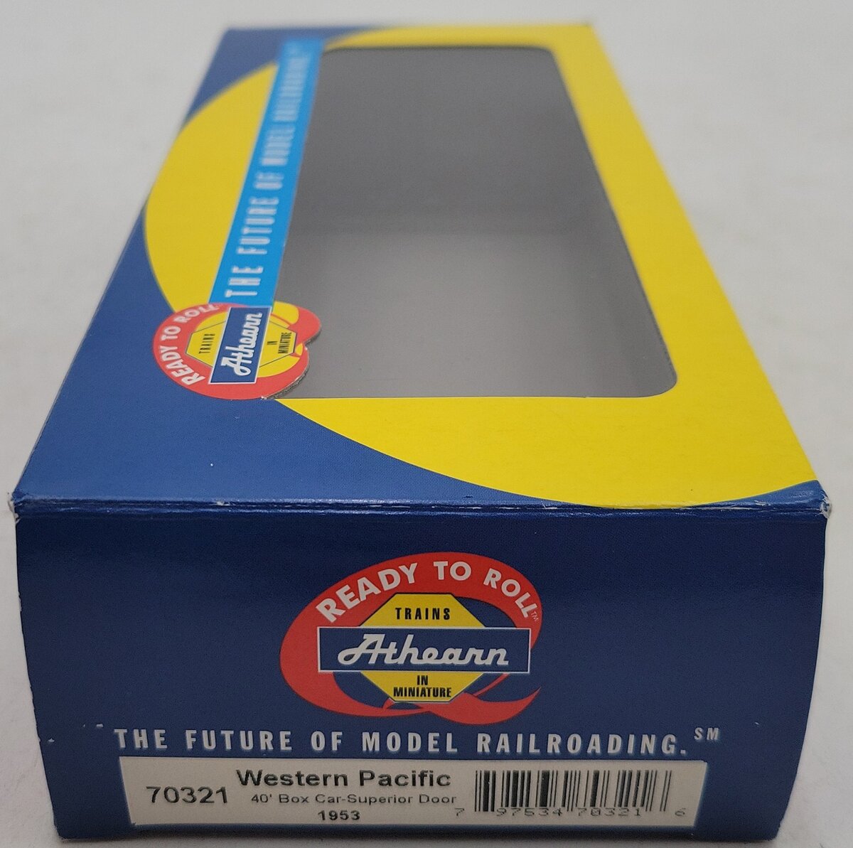 Athearn 70321 HO Scale Western Pacific 40' Box Car #1953 NIB