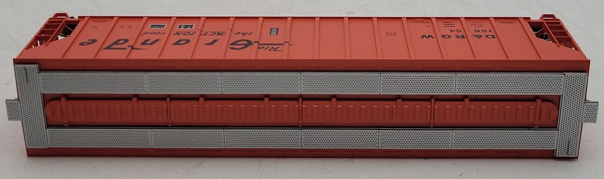 Athearn 92758 HO Scale Rio Grande 54' FMC Covered Hopper #15654 NIB