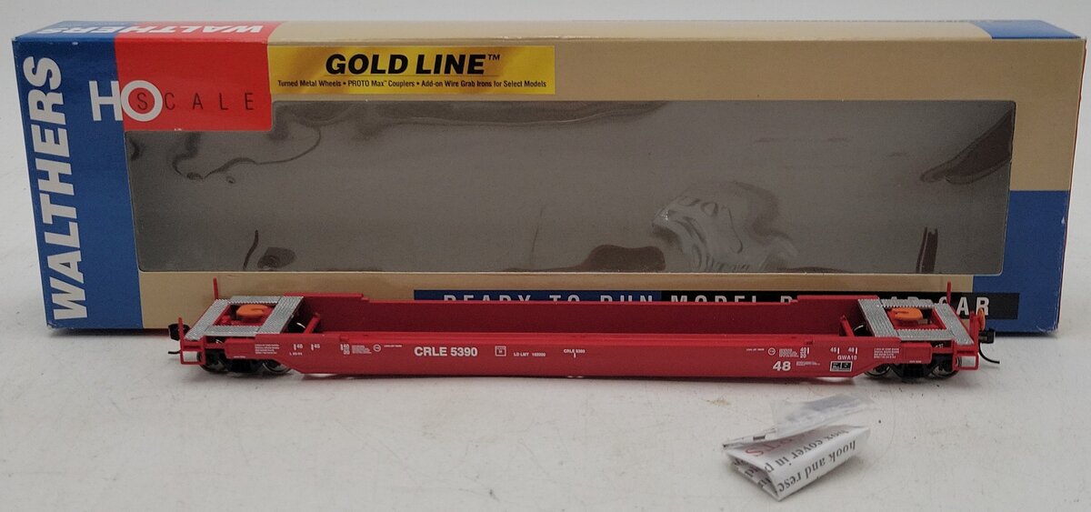 Walthers 932-4304 HO Scale Husky Stack Flat Car #5390 EX/Box