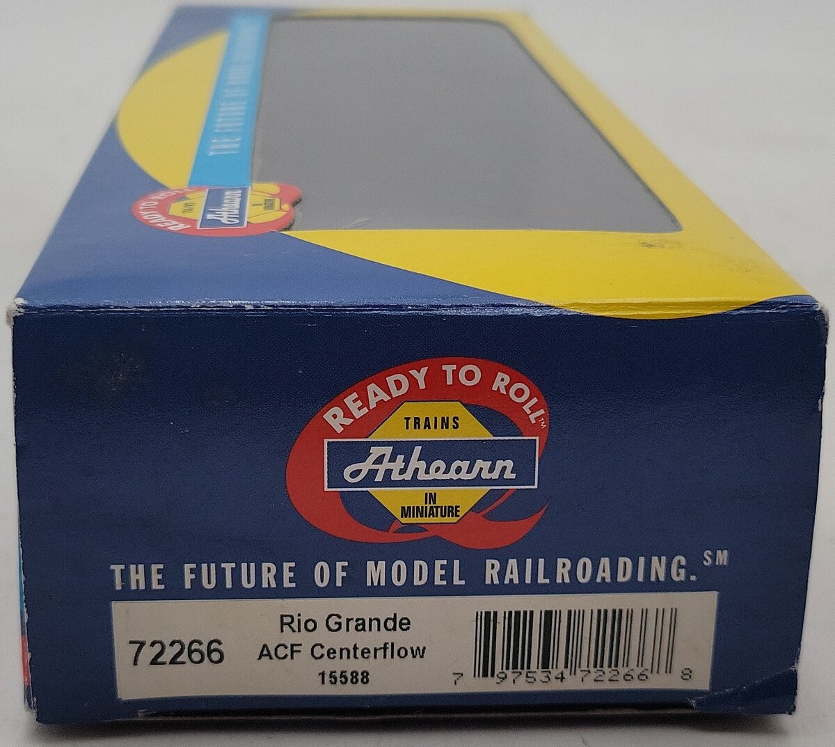 Athearn 72266 HO Scale Rio Grande ACF 4-Bay Centerflow Hopper #15588 NIB