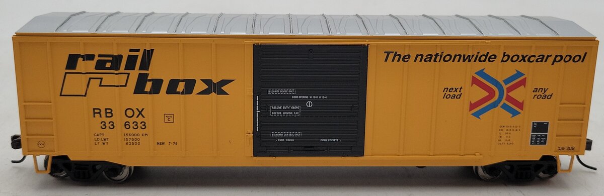 Atlas 923 HO Scale ACF 50'6" Box Car #33633 NIB