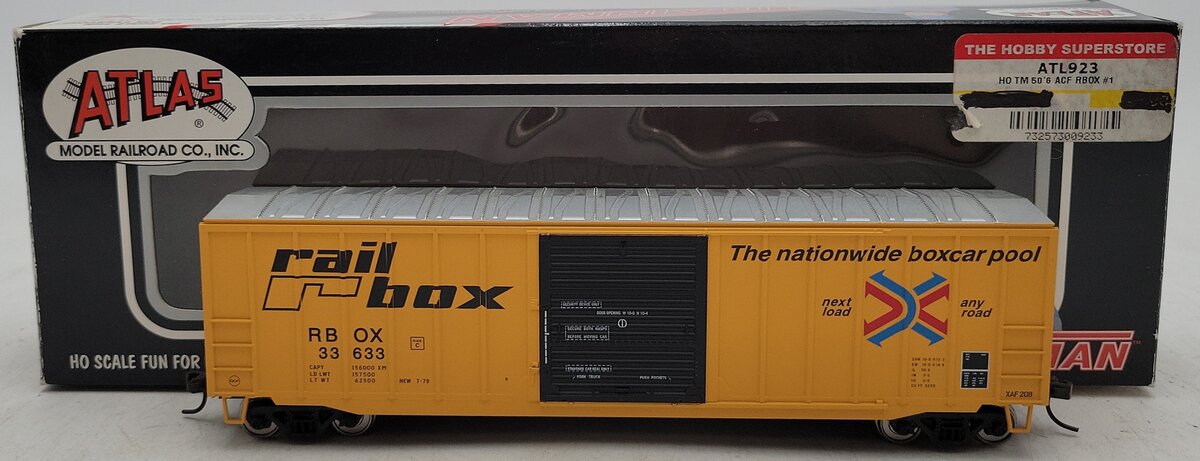 Atlas 923 HO Scale ACF 50'6