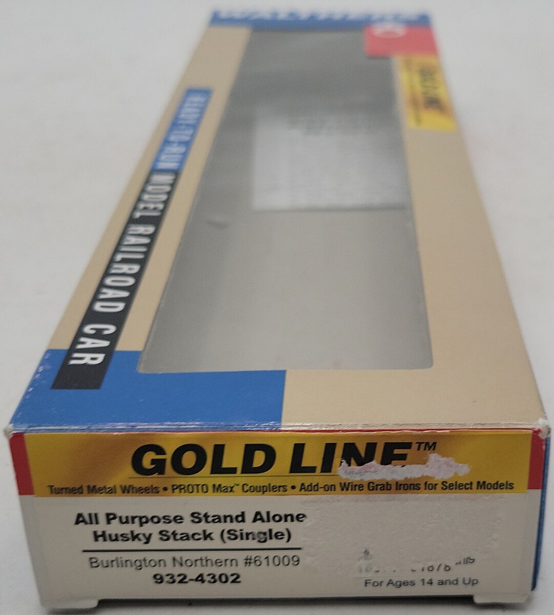Walthers 932-4302 HO Burlington Northern All Purpose Husky Stack Car #61009 NIB