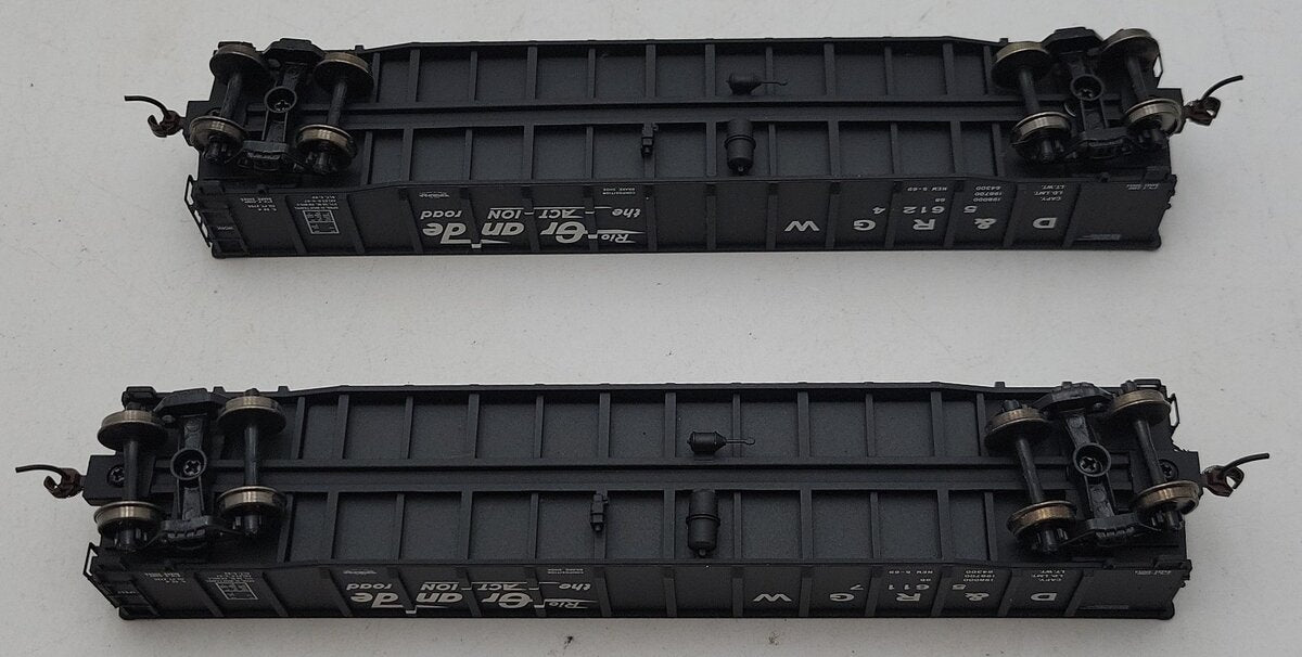 Walthers 932-240259 HO Scale Denver & Rio Grande 52' Thrall Gondola (2-Pack) NIB